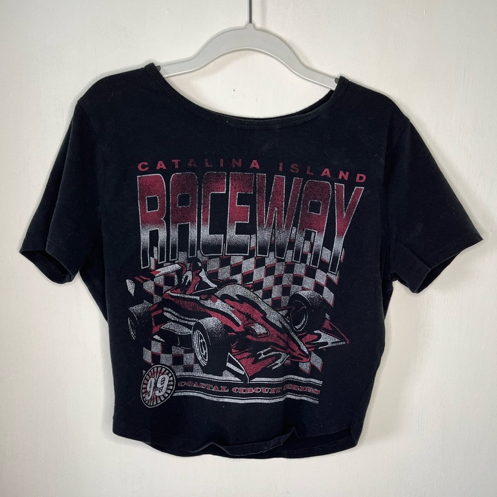 Crop top tee Hollister never wore